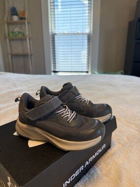 Kids Gray Athletic Shoes